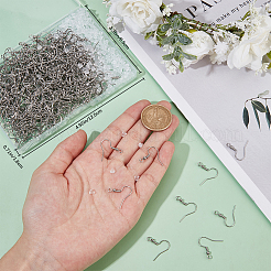 400 шт. серьги-крючки из хирургической нержавеющей стали 316 STAS-BBC0006-23