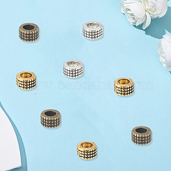 300шт 3 цвета бусины-распорки тибетского стиля&nbsp;FIND-PA0001-10