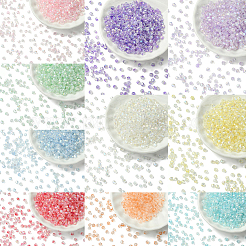 70 г прозрачных стеклянных бусин&nbsp;EGLA-YW0005-30A