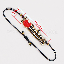 Браслеты из стеклянных бусин в богемном стиле&nbsp;NB1542