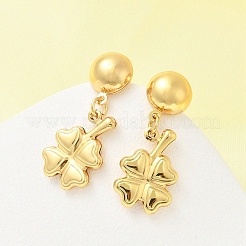 Pendientes colgantes de acero inoxidable 304 para mujer&nbsp;EJEW-A125-42G