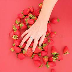 Кольцо с родиевым покрытием 925 пробы JR952A