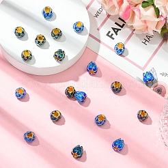 10 шт. позолоченные европейские бусины из сплава&nbsp;MPDL-YW0001-05A