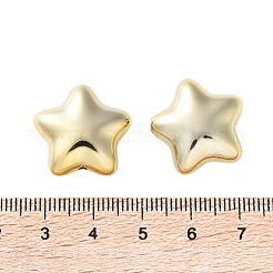 Гальванопокрытие непрозрачные акриловые бусины&nbsp;PACR-D288-07G