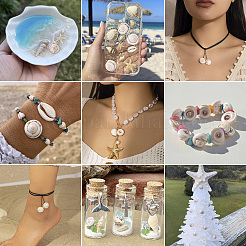 Натуральная спиральная раковина красные бусины из ракушек для губ BSHE-TA0002-02