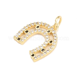 Colgante micropavé cubic zirconia de latón&nbsp;KK-H273-40G-02