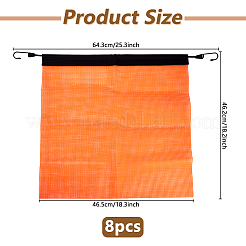 Warnflaggen aus PVC-Maschen&nbsp;AJEW-WH0596-685