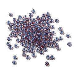 Прозрачные полосатые стеклянные бусины&nbsp;LS-GLAA-NH0001-06I