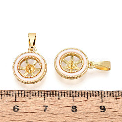 Латунный кубок жемчужный колышек KK-T079-11G