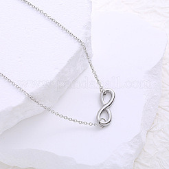 Ожерелья с подвеской бесконечность из нержавеющей стали для женщин PV3889