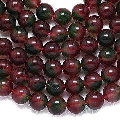 Natürliche Malaysia Jade Perlen Stränge&nbsp;G-B165-C03-12mm
