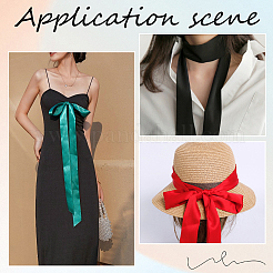 Узкие резинки для волос из полиэстера&nbsp;OHAR-WH20013-001F