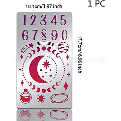 Трафареты для штампов из нержавеющей стали DIY-WH0242-227