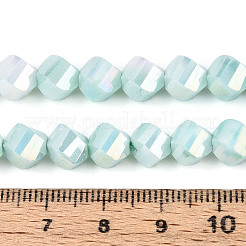 Anlaufschutz-Glasperlenstränge mit galvanischer Beschichtung&nbsp;GLAA-T025-8mm-14D