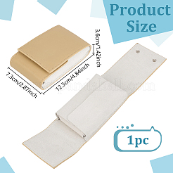 Uhrenverpackungsboxen aus PU-Leder mit Druckknopfverschluss&nbsp;CON-WH0083-028