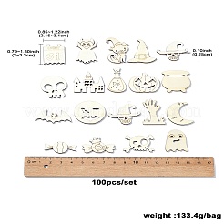 Morceaux de bois d'Halloween&nbsp;WOOD-CJC0006-021A