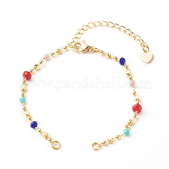 Изготовление браслетов из бисера ручной работы AJEW-JB01016