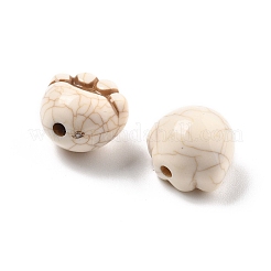 Хрустящие непрозрачные акриловые бусины OACR-Z026-10