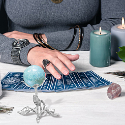 Держатели хрустальных шаров из сплава&nbsp;ODIS-WH0038-227B-P