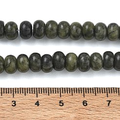 Perles de jade naturel chinois du sud en rangs&nbsp;GG-CBA9281-A04-5x8mm