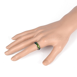 12 цветов изменяя настроение кольца латуни RJEW-R117-01-B