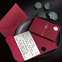 Пустые термотрансферные карты и бумажные конверты из нержавеющей стали&nbsp;DIY-FG0001-74A