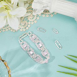 3 шт. 3 стиля 925 кольца с пружинным затвором из стерлингового серебра&nbsp;STER-SC0001-61