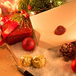 DIY деревянный воск печать штамп AJEW-WH0131-134