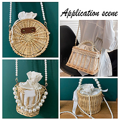 Круглая плетеная из натурального ротанга DIY-WH0304-632