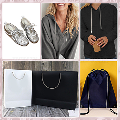 Резиновые шнурки со стразами&nbsp;AJEW-WH0752-498A