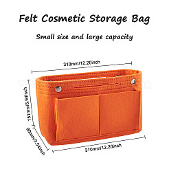 Косметички на молнии из войлока&nbsp;GN-TAC0001-05C