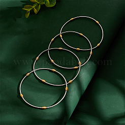 Набор из 12 пружинного браслета&nbsp;BJEW-BC0001-13P