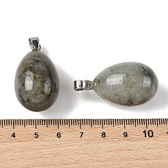 Pendentifs en pierre naturelle & synthétique mixte&nbsp;GG-K002-08A