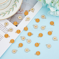 60шт 2 цвета сплава эмалевые подвески&nbsp;ENAM-HY0003-06