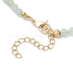 Ожерелья с подвесками в виде морских звезд из натурального окрашенного агата NJEW-JN05496-02