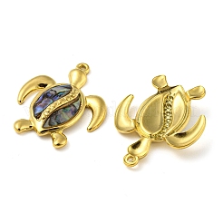 Natur Paua Muschel Anhänger&nbsp;X-STAS-P341-02G-01