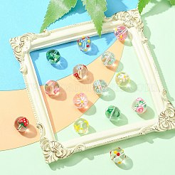 14шт 7 стиля ручной работы бусины лэмпворк&nbsp;LAMP-CJ0001-75