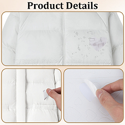 Aufnäher für Kleidung aus Polyester&nbsp;PATC-GF0001-93C