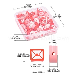 100шт бусины из полимерной глины ручной работы CLAY-YW0001-66