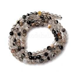 Натуральный турмалин шарик нити&nbsp;LS-G-L629-B03-3mm