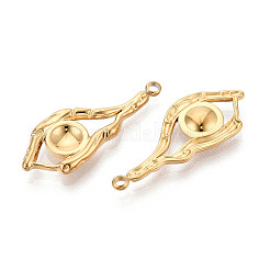 Оправы для подвесок из нержавеющей стали 304 в виде кабошонов STAS-T065-92G