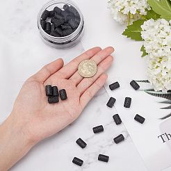 2 нить бусины из натурального вулканического камня G-NB0002-19