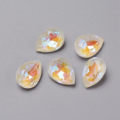 Cabochon in vetro strass&nbsp;X-RGLA-L024-E01-MI