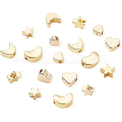 48 шт. Латунные бусины KK-BC0007-24