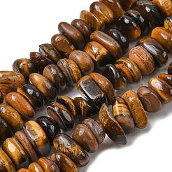 Природных тигровый глаз бисер нитей&nbsp;G-A285-A02-01