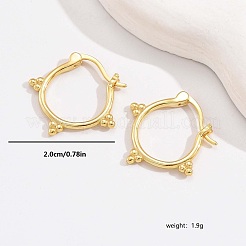 S925 серебряные минималистичные элегантные серьги-кольца для женщин модная бижутерия UL7934