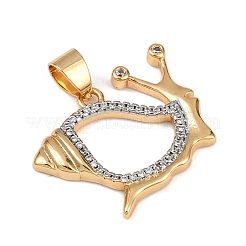 Латунные микро проложить кубического циркония подвески&nbsp;KK-A260-06G