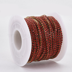 Cadenas de strass de acero inoxidable 304&nbsp;STAS-T055-06G