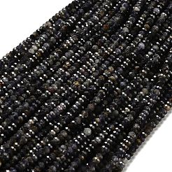 Природные иолит нитей бисера G-RM2025-22A-01