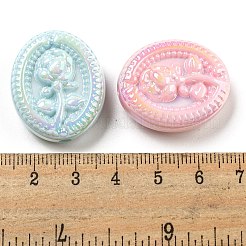 Переливающиеся акриловые бусины с УФ-покрытием&nbsp;OACR-G039-19